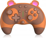 PowerLead Cute Raccoon: Mando inalámbrico para Nintendo Switch