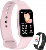 Smartwatch para Mujer de IOWODO R1-Rosa