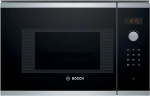 Microondas integrable Bosch Serie 4 con grill y capacidad de 20 litros Negro/Inox