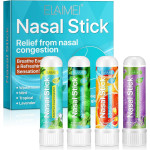 Nasal Stick 4 Pack, alivio rápido y natural de la congestión nasal