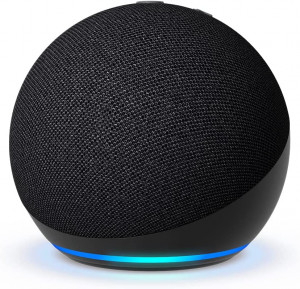 Echo Dot (5.ª generación, modelo de 2022) | Altavoz inteligente Bluetooth con Alexa | Antracita