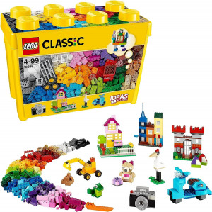 LEGO 10698 Classic: Caja de Ladrillos Creativos Grande para Niños y Niñas de 4 Años o Más