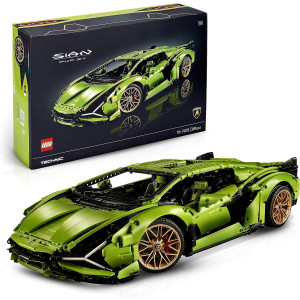 LEGO Technic Lamborghini Sián FKP 37, Maqueta de Coche para Construir, Modelo Coleccionista