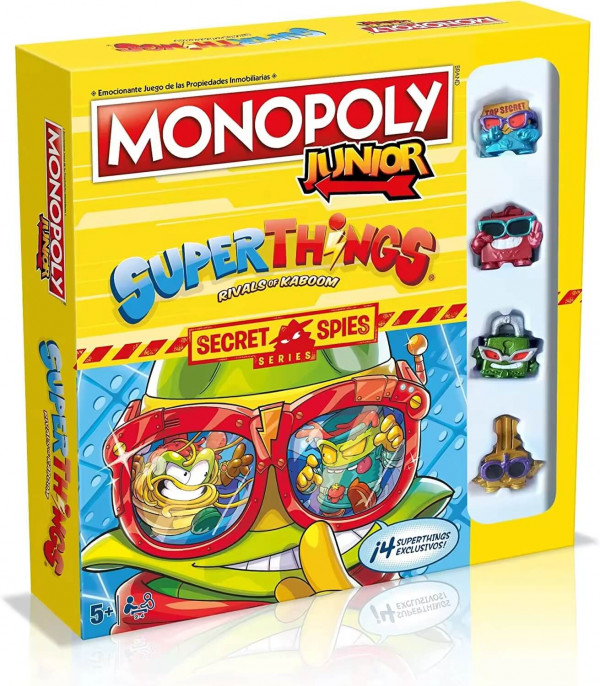 Monopoly Junior - Super Things series "Secret & Spies