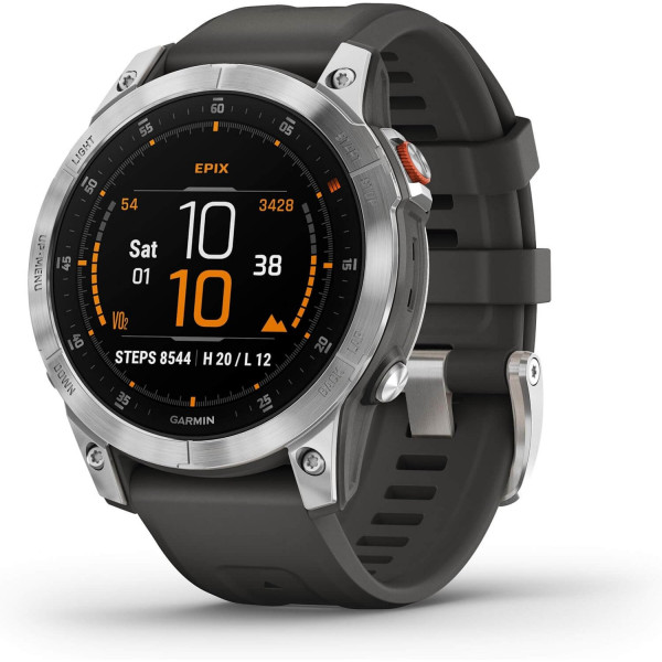 Garmin EPIX 2 47 mm - Reloj GPS Multideporte con Pantalla táctil AMOLED