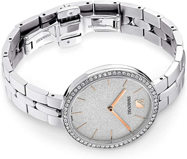 Reloj Swarovski Cosmopolitan con cristales Pavé y brazalete ajustable, tono azul