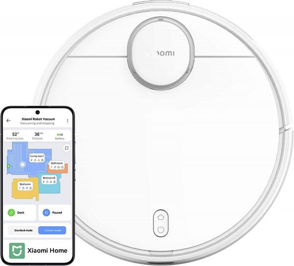 Xiaomi Robot Vacuum S12 - Robot Aspirador y Fregasuelos Blanco