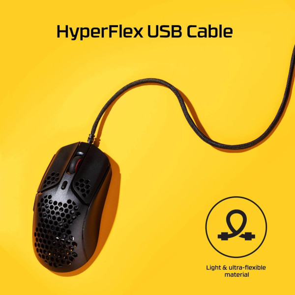 HyperX Pulsefire Haste – Ratón para Juegos Ultraligero