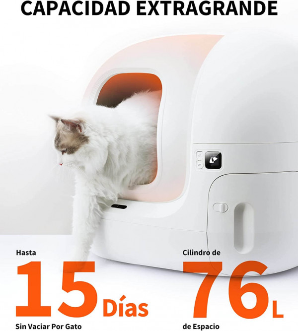 PETKIT Pura MAX Arenero Gatos Autolimpiable