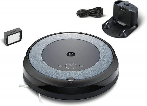 Aspiradora robot con Wi-Fi iRobot Roomba i3152 - Asistente de voz y tecnología Imprint