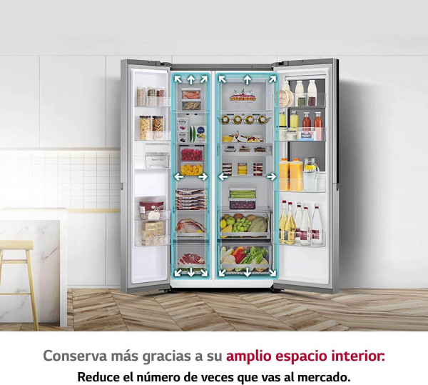 Frigorífico Americano LG Side By Side Serie 900 - 655 Litros