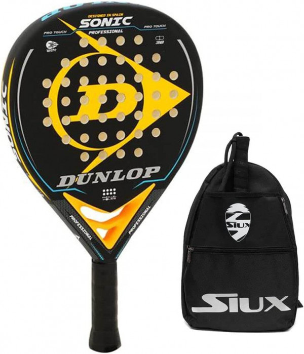 Pala de pádel Dunlop Sonic + Bandolera Siux