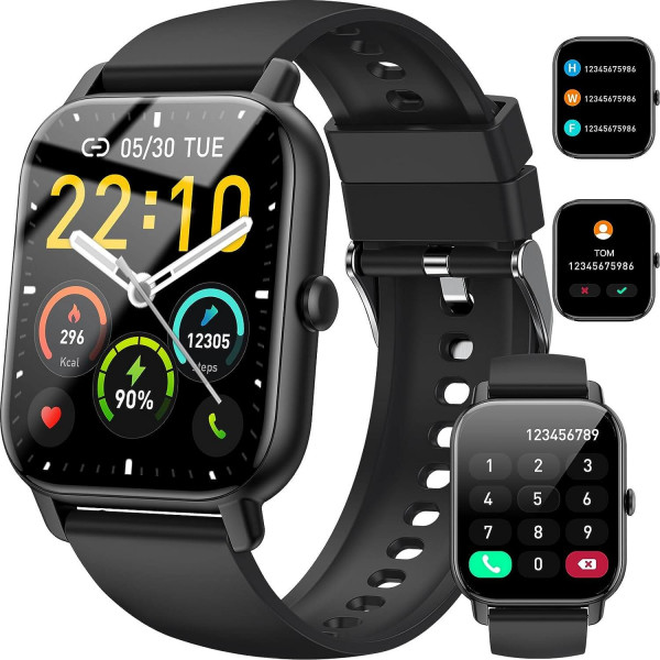 Reloj Inteligente Nerunsa P66B 1.85" - Hombre y Mujer | Llamadas Bluetooth y Más