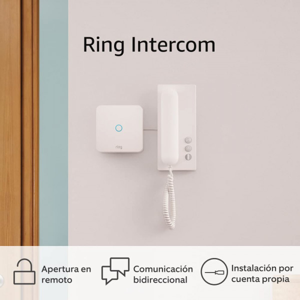 Ring Intercom de Amazon: Comunicación Bidireccional y Apertura Remota en tu Interfono Compatible