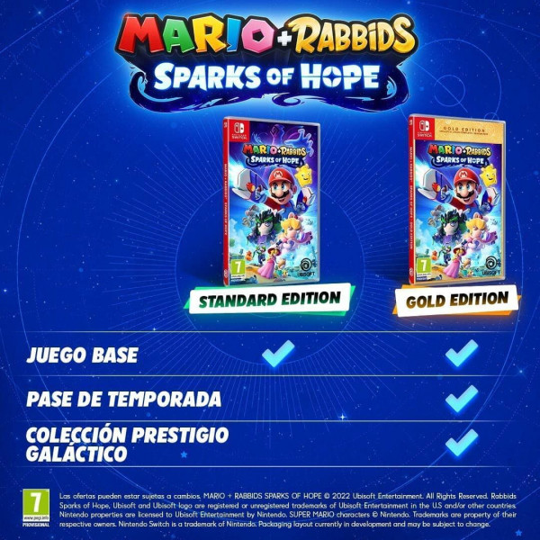 Mario + Rabbids Sparks of Hope Gold Edition