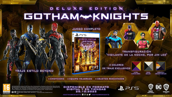 Warner Bros Gotham Knights Deluxe PS5