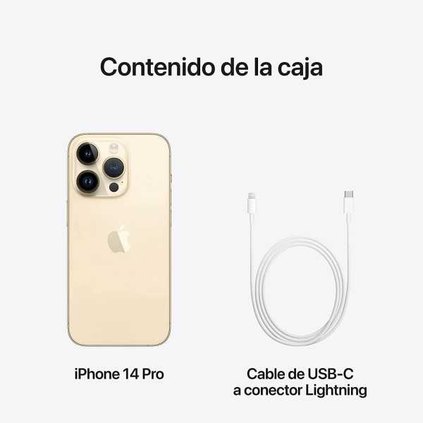 Apple iPhone 14 Pro (128 GB) - color oro