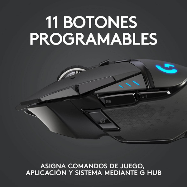 Logitech G502 LIGHTSPEED Ratón Gaming Inalámbrico