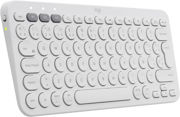 Logitech K380 Teclado Inalámbrico color blanco