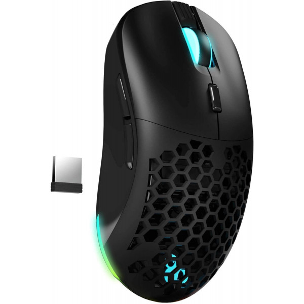 Newskill Arakne Elite: Ratón Gaming Inalámbrico con Iluminación RGB