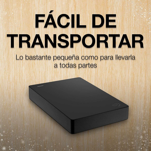 Seagate Technology Portable Drive 5TB: Disco duro externo de alta capacidad con USB 3.0