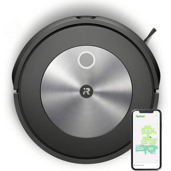 iRobot Roomba® j7 Robot Aspirador con Wi-Fi y Cepillos de Goma Multisuperficie