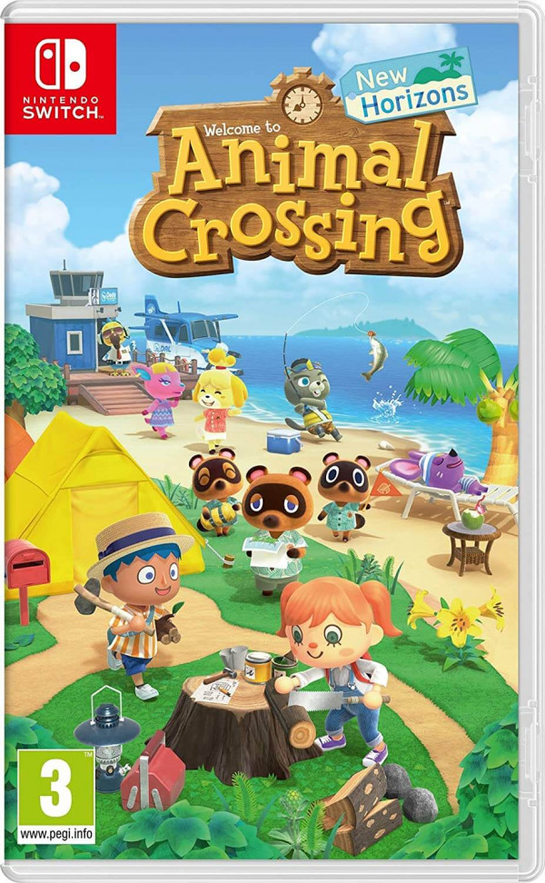 Nintendo Switch Lite Coral + Animal Crossing New Horizons + 3 Meses Nintendo Shop Online