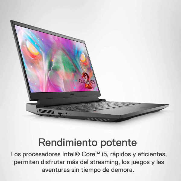 Dell G15 5511: Portátil Gaming 15.6'' FHD, i5, 8GB RAM, 512GB SSD, RTX 3050, Ubuntu - Negro