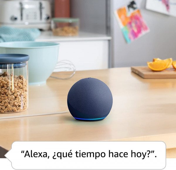 Echo Dot (5.ª generación, modelo de 2022) | Altavoz inteligente Bluetooth con Alexa | Antracita