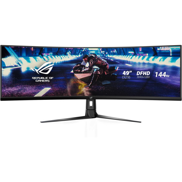 ASUS ROG Strix XG49VQ - Monitor Gaming Ultrapanorámico Curvo (Negro)