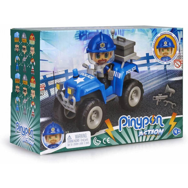 Pinypon Action Quad Policía