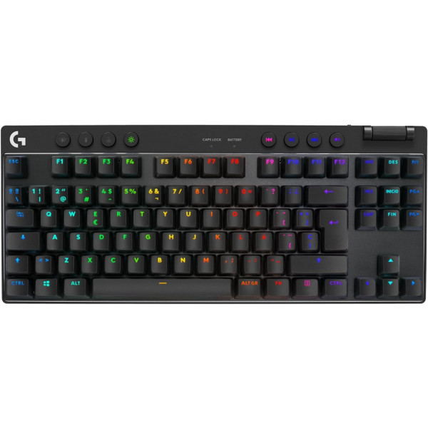 Teclado Inalámbrico Logitech G PRO X TKL LIGHTSPEED para Gaming