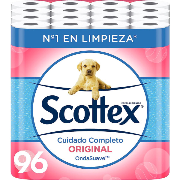 Scottex Original Papel Higiénico, 96 Unidades