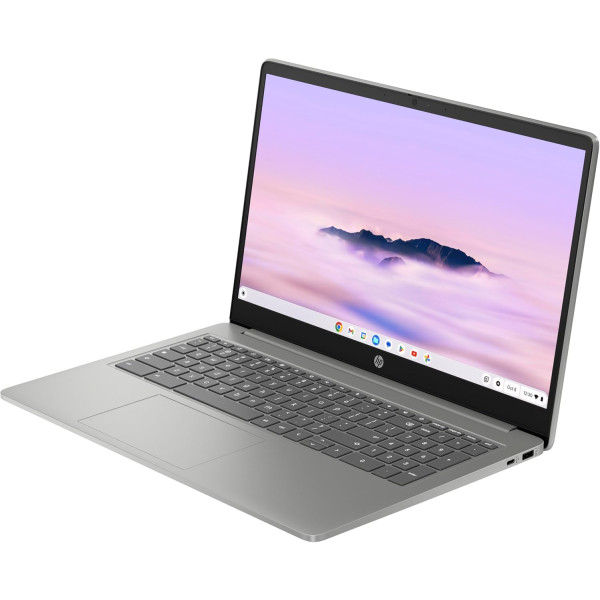 HP Chromebook Plus 15a-nb0005ns, 15.6" FHD, Intel Core i3, 8GB RAM, 256GB, ChromeOS