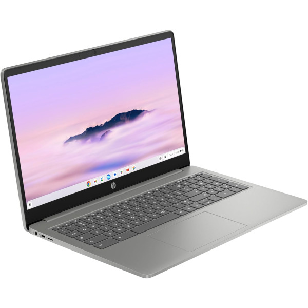 HP Chromebook Plus 15a-nb0005ns, 15.6" FHD, Intel Core i3, 8GB RAM, 256GB, ChromeOS